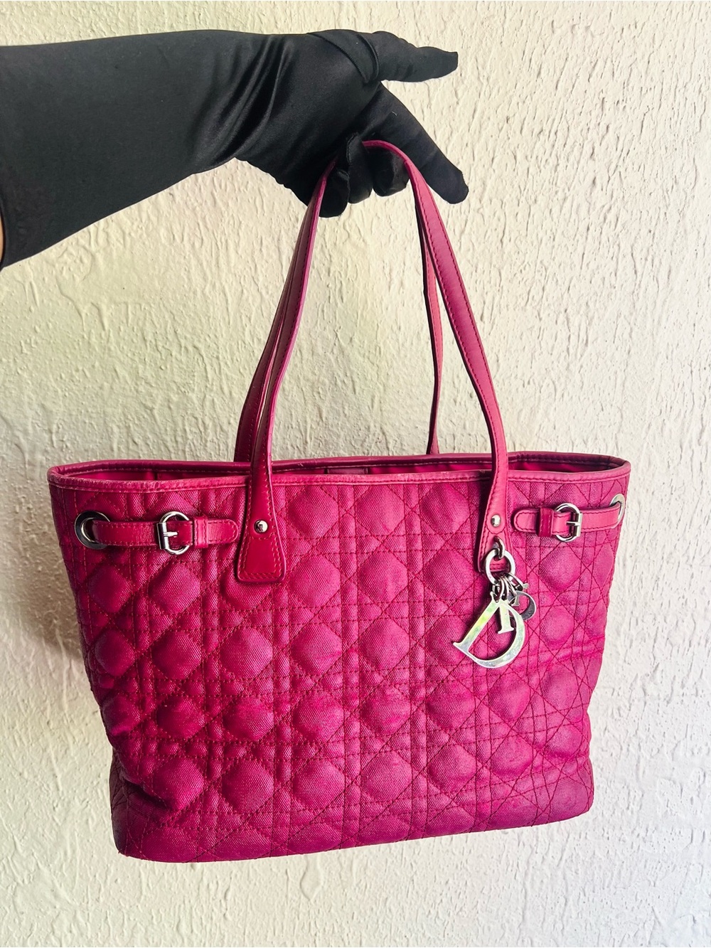 Christian Dior Cannage Panarea Tote